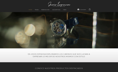 Jesus Espinosa : Diseño y desarrollo de sitio web con tienda en línea. 