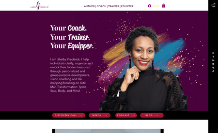 Jewels of Wellness : My client a vibrant, engaging website. 

Together we organized all of her offerings into an easy to use website that she now manages. 