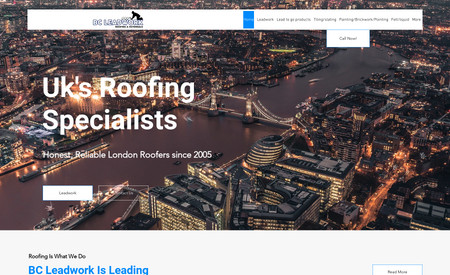 BC Leadwork: Providers of roofing services in London for 3 generations. From emergency roof repairs to renewals to routine maintenance.