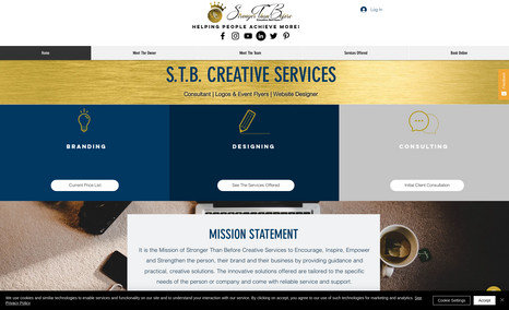 Stronger Than Before Creative Services This is my website for my business. Subscribe toda...