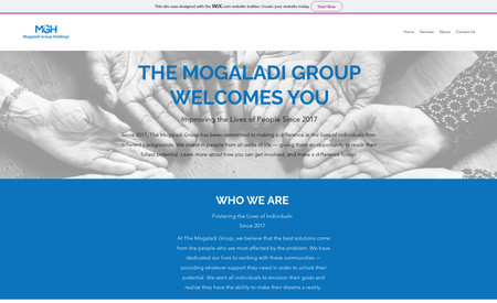 Mogaladi Group Holdings: South African mining conglomerate website.