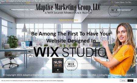 Adaptive Marketing : Wix Studio Design 
