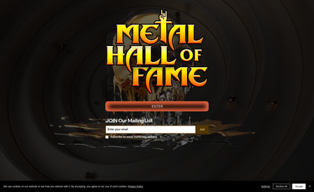 Metal Hall of Fame: Full design and development