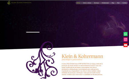 Klein e Koltermann: Remake de site completo + SEO 