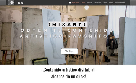 MixArt: Creación de sitio web