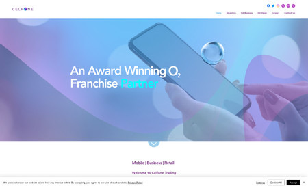 Celfone Trading - O2 Franchise Partner: Corporate Site