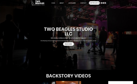 Two Beagles - SEO & Web Design: Web Design & SEO for production company.