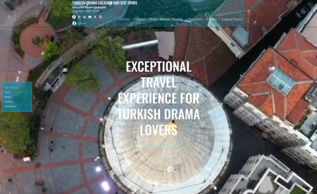 Turkish Drama Location and Site Tours: Turkish drama location and site tours is a website that offers a forum for users to communicate with each other and share information about various regions in Turkey. The website also provides an in-depth look at multiple areas across Turkey, including information about things to know before visiting and forms required for travel. In addition, the website offers luxury tour packages for purchase, allowing users to experience the best of Turkey in style. The website is designed to be user-friendly and easy to navigate, with clear and concise information presented in a visually appealing way. Whether you are an avid fan of Turkish drama or simply looking to explore the beauty of Turkey, this website is an excellent resource for anyone planning a trip.