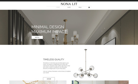 Nonalit: Website product design/updates were completed. Additionally website updates were made for a more consistent look and feel.