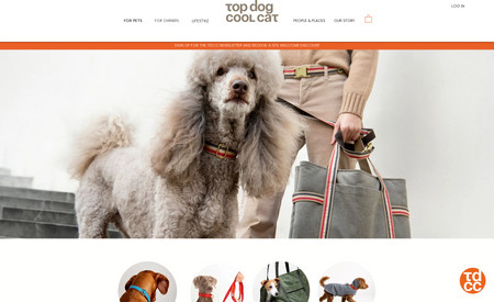 top dog cool cat: Hundeausstatter mit eCommerce Shop