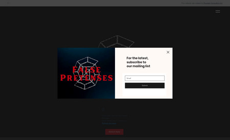 False Pretenses | Editor X: Website - Built on Editor X for a movie launch
1. Buy and Rent the movie
2 Buy merchandise
Marketing 
- Content Creation
- Social Media Postings
- Paid Ads
- Google and Instagram Ads