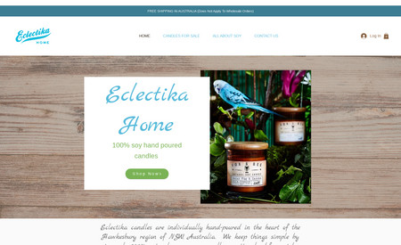 eclectica: We redesigned the website to make it user-friendly and consolidate the brand look and feel