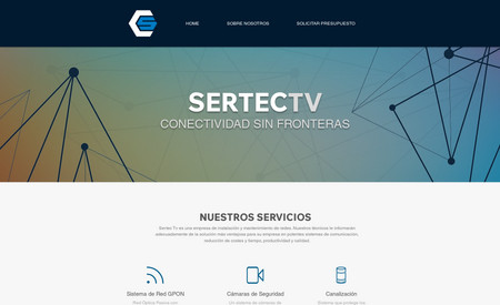 Sertec TV: Web Desing