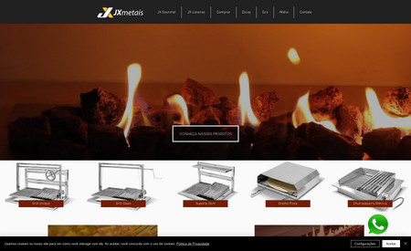 jxmetais: Projeto: Naming, Branding, Packaging, Planning, Strategy, e-Commerce