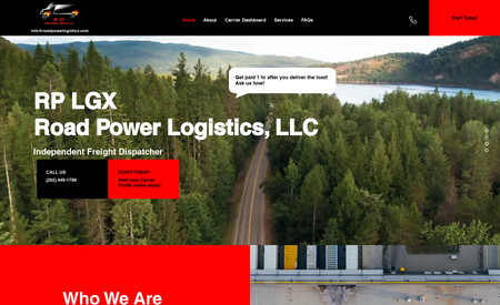 Trucking & Logistics : Rplgx Road Power Logistics is a family owned and independent freight dispatching company where their mission is to partner with drivers to negotiate better rates and maximize their clients profits.
Check out their GOOGLE review. 