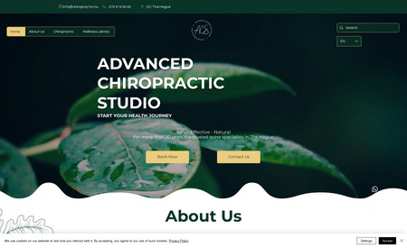 ADVANCED CHIROPRACTIC STUDIO: Project Description:
We are delighted to showcase our successful collaboration with Kenilworth Chiropractic Clinic in creating a state-of-the-art customized website design that incorporates a powerful Call to Action (CTA) and an effective retention strategy. The project aimed to transform Kenilworth Chiropractic Clinic's online presence and drive growth for their practice.

Website Design:
Our team of skilled designers meticulously crafted a visually captivating website design that aligns with Kenilworth Chiropractic Clinic's brand identity and resonates with their target audience. By blending engaging visuals, intuitive navigation, and user-friendly features, our goal was to deliver an exceptional user experience that captures and retains visitors' attention.

Powerful Call to Action (CTA):
Recognizing the importance of guiding visitors towards desired actions, we strategically integrated compelling CTAs throughout the website. These CTAs were designed to prompt users to take specific actions, such as scheduling appointments, requesting consultations, or exploring services in more detail. By leveraging persuasive language and strategically placing CTAs, our aim was to maximize conversions and encourage visitors to take immediate action.

Retention Strategy:
In addition to attracting new clients, we understood the significance of retaining existing ones. To address this, we developed and implemented a robust retention strategy for Kenilworth Chiropractic Clinic. This strategy encompassed personalized user experiences, targeted email campaigns, and loyalty programs. By engaging existing clients and nurturing their loyalty, our objective was to enhance customer satisfaction and foster long-term relationships.