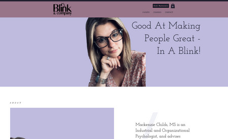 Blink & Company: Classic Website Project