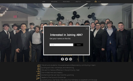 Aggie Business Kings: Student Organization Website