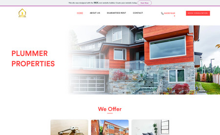 Plummer Properties: I have fixed the design of this website on some part as the client was not happy with some specific sections of website. 