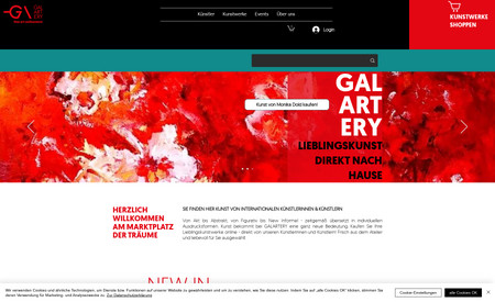 GALARTERY: GALARTERY offers a fine art online shop with exclusive and unique pieces of art created by world-renowned as well as upcoming artists. The brand design and basic web design was already set in stone. We were hired to fine-tune certain elements, create a content database and add dynamic pages to the website, including complex filter and sorting functions. At the end, we worked on improving the Google ranking with our SEO services.
