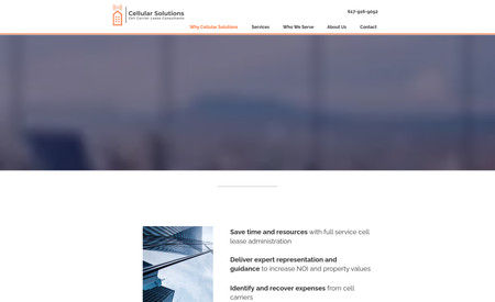 Cellular Solutions: Logo and Brand Design
Website Design and Development