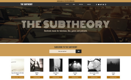 The Subtheory: 