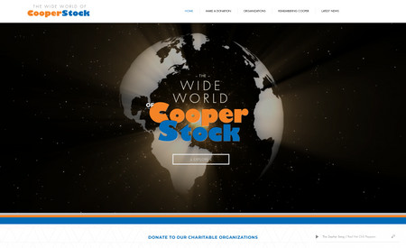 Cooper Stock's Way: Custom Website Package 