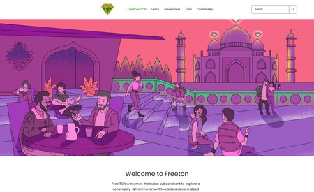 Freeton India: Free TON welcomes the Indian subcontinent to explore a community-driven movement towards a decentralized open internet.