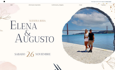 Elena y Augusto: Wedding Web
