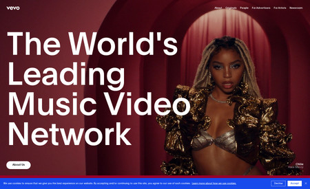 Vevo: Design and Strategy for world&amp;amp;amp;#39;s leading music video network.