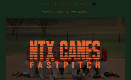 NTX CANES: Software website redesign to focus on a more clean, and modern look