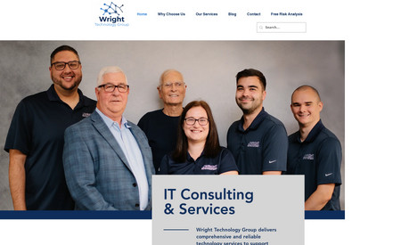 Wright Technology: Complete design, development and SEO optimization for IT managed services provider