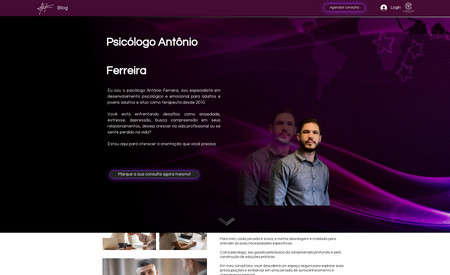 Dr. Antonio Ferreira : Criação de Landing Page!