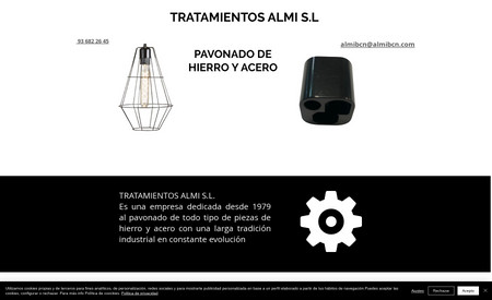 almi: Empresa dedicada al pavonado en Barcelona