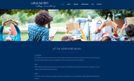 College Lab 360: Website updates for College Lab 360