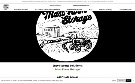 Mast Farm Storage: 