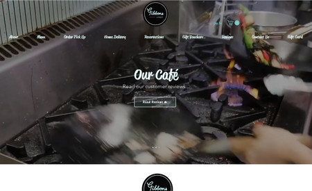 Gibbons Street Cafe: A new Wix website designed including online ordering capability, allow customers to book reservations and upload menu in a showcase format including real-time Instagram feed and complete mobile optimisation.