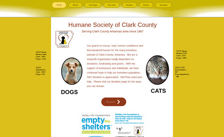 Humane Society: Branding and Website Design from Scratch