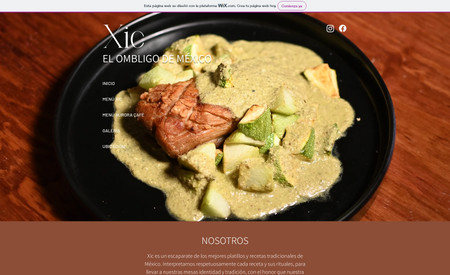 Restaurante Xic: Proyecto para realizar seguimiento a conversiones para campañas de Facebook e Instagram ads para restaurante mexicano.