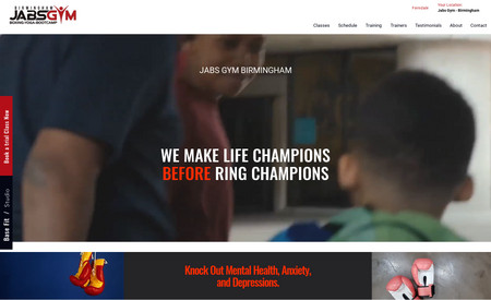 Jabs Gym-Birmingham: 3 separate but together businesses rolled up into one business. Jabs gym Birmingham, Ferndale and Detroit. All have separate SEO integration with individual ownership. 