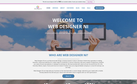 Web Designer NI: This is our new web design company based in Lisburn, Northern Ireland who specialise in making beautiful, responsive websites for a wide range of companies in various industries.