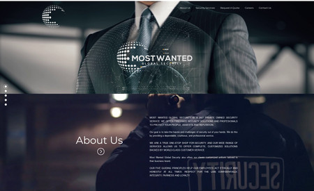 MWG: This website was designed for a business that provides mobile security.