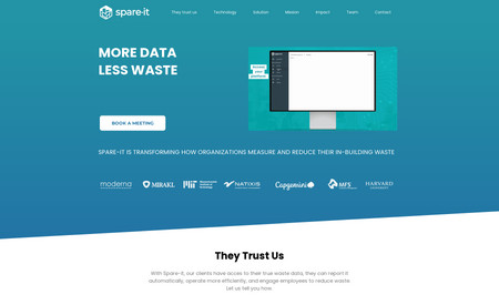 Spare-it.com: I built this mobile responsive landing page for Spare-it.com using Wix. Feel free to contact me if you need a great website for your business.