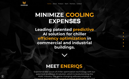 ENERIQS: The only patented predictive AI solution for chiller efficiency optimization.
Eneriqs developed a completely autonomous, HVAC optimization system for your Chillers. Our Chiller AI software -CSMS- will save you vast amounts of Chiller energy consumption- without any compromise in Building comfort - and with very short return on Investment and in a non-intrusive installation.