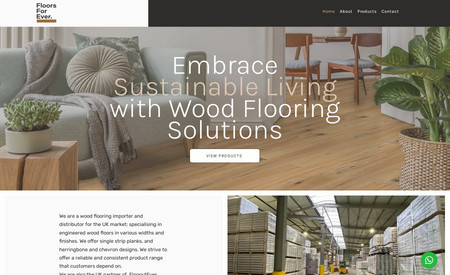 NLF Trading Ltd: We developed NLF Trading’s website to feature their premium engineered wood floors, making it easy for UK customers to explore products, view work examples, and get in touch.