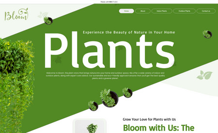 Bloom: Plants Store