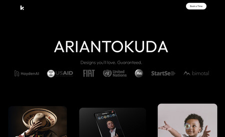 Arian Tokuda: My own website