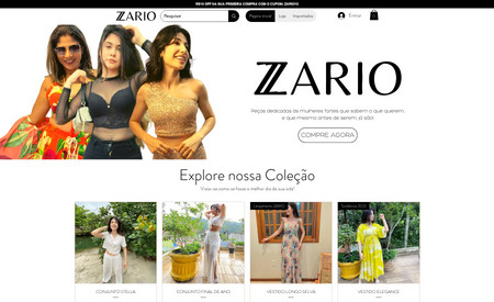 Zario: Eccommerce de Moda Feminina