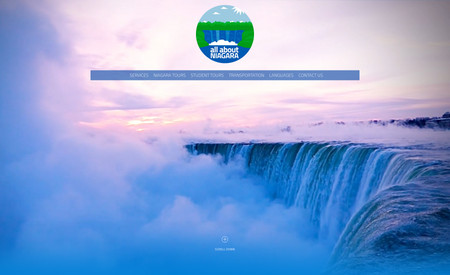  All About Niagara Falls: A Travel & Tourism site for a tour operator. Image & Video filled site, the immerses your whole screen, you don't have to imagine being there, you fill as if you are already on the tour! Our sites client conversations are off the charts. 