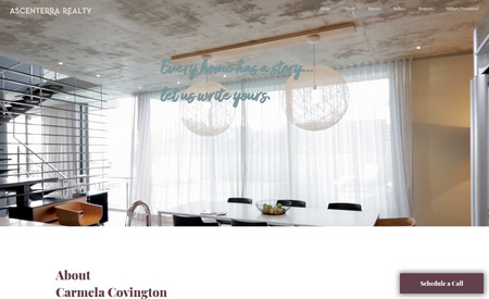 Ascenterra Realty: Small website Designed in Half a Day